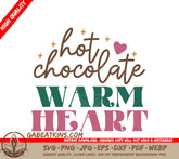 Hot Chocolate Warm Heart SVG SVG
