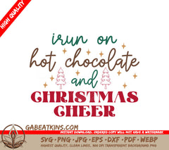 Run On Hot Chocolate SVG SVG