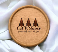 Funny Let It Snow SVG Design SVG