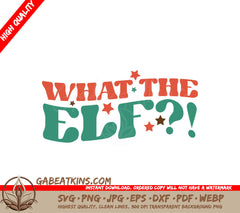 Funny Elf SVG Quote SVG