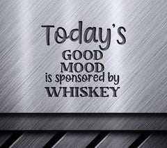 Whiskey Mood SVG Coaster SVG