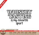 Whiskey Tasting SVG Design SVG
