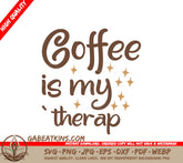 Coffee Therapy SVG SVG