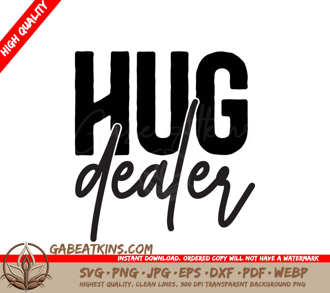 Hug Dealer SVG SVG