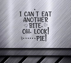 Funny Pie Eater SVG Design SVG