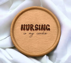 Funny Nurse Cardio SVG SVG