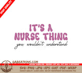 Nurse Thing SVG Design SVG