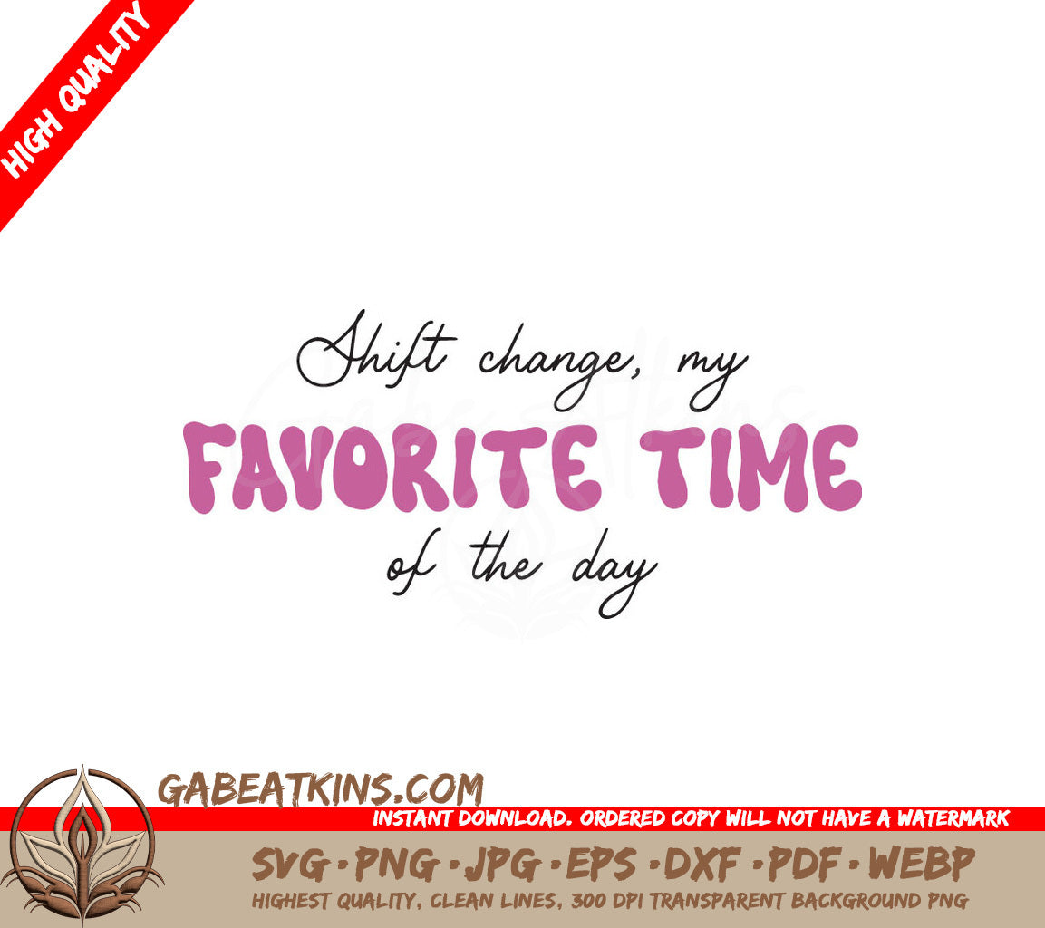 Nurse Shift Change SVG SVG