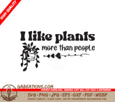 Funny Plant Lover SVG SVG