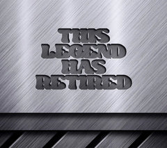 Retired Legend SVG SVG