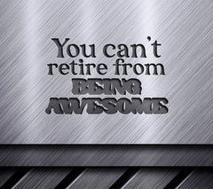 Retirement Awesome SVG Design SVG