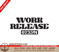 Work Release SVG 073590 SVG