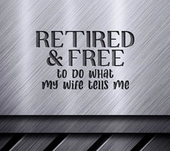 Retired Husband SVG Design SVG