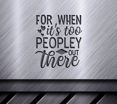 Peopley Out There Wine SVG SVG