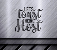 Lets Toast Host SVG SVG