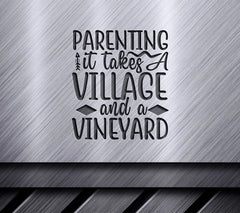 Parenting Village & Vineyard SVG SVG