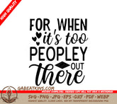 Peopley Out There Wine SVG SVG