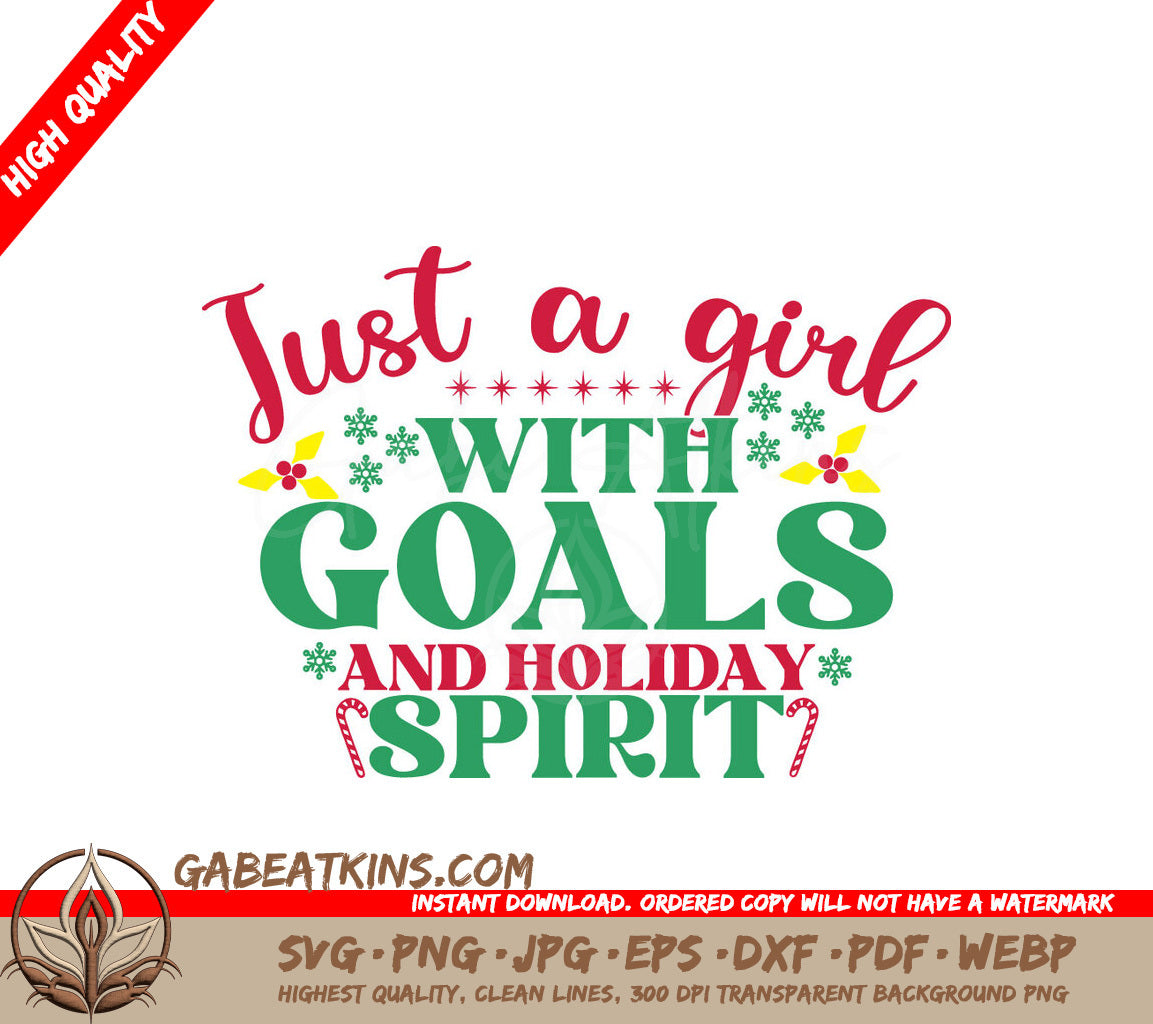 Girl Boss Christmas SVG SVG