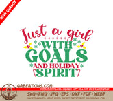 Girl Boss Christmas SVG SVG