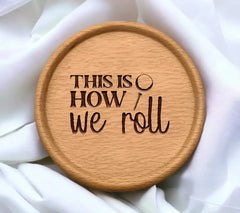 Golf Keychain SVG - This Is How We Roll SVG