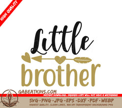 Little Brother SVG Design SVG