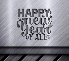 Happy New Year Yall SVG SVG