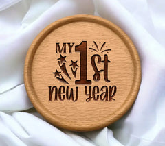My 1st New Year SVG Design SVG
