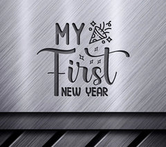 My First New Year SVG SVG