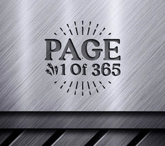 New Year Page 1 of 365 SVG SVG