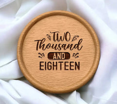 2018 New Year SVG Design SVG