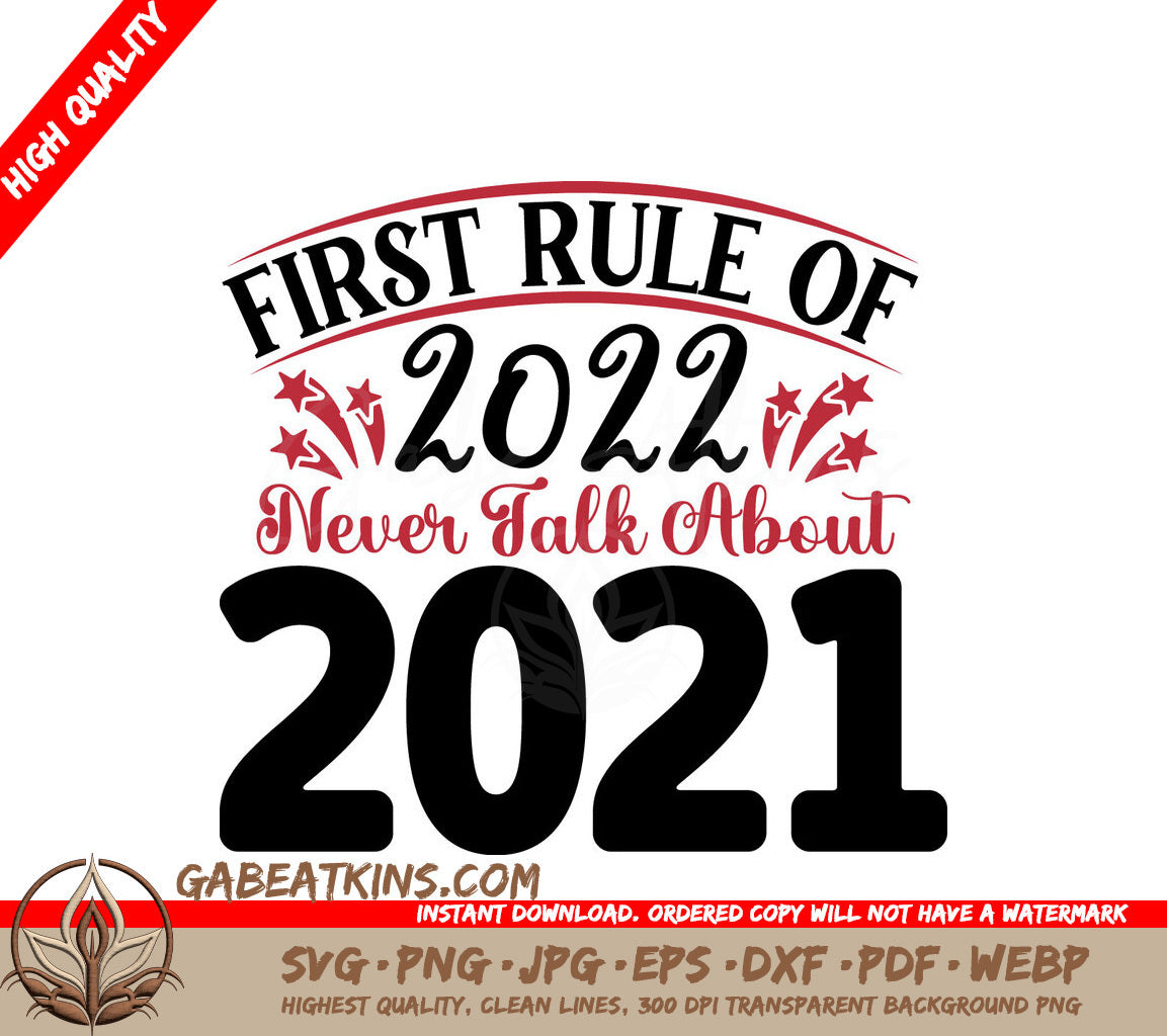 First Rule of 2022 SVG SVG