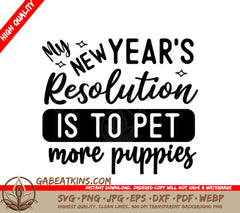 Pet More Puppies SVG SVG