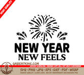 New Year Feels SVG SVG