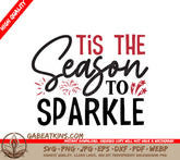 Tis The Season Sparkle SVG SVG