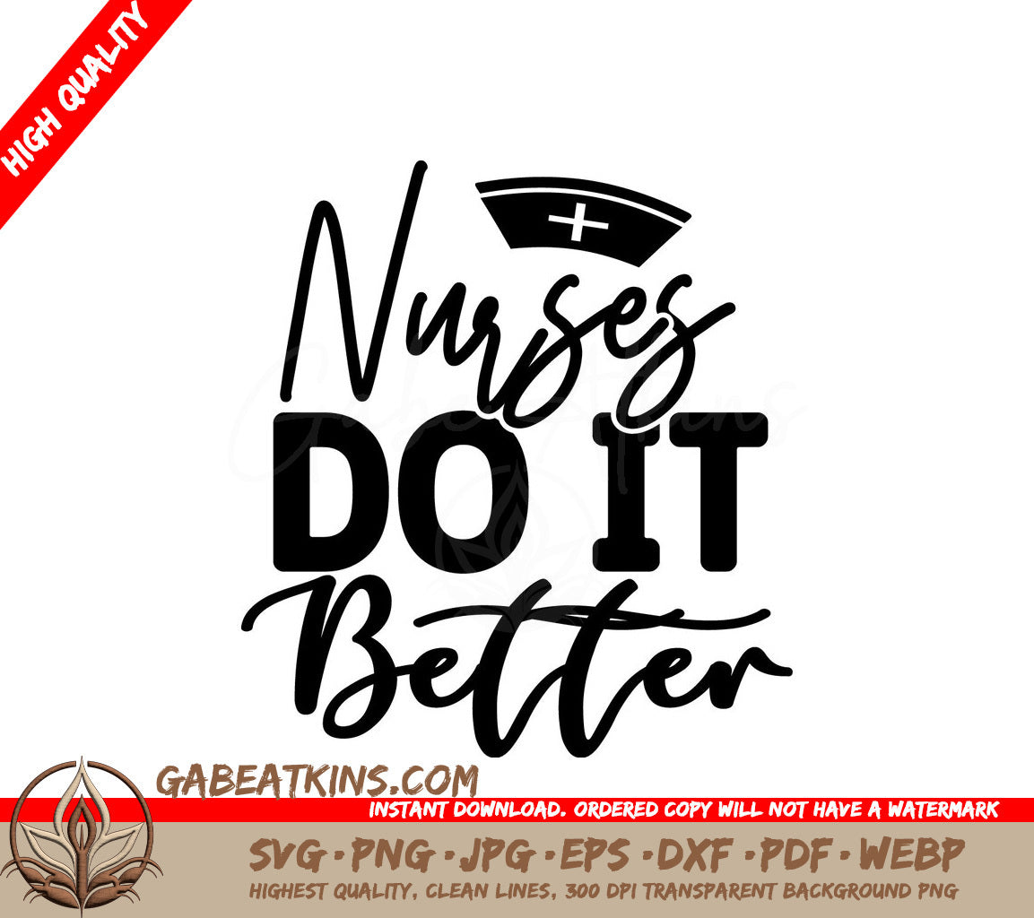 Nurse SVG Design SVG
