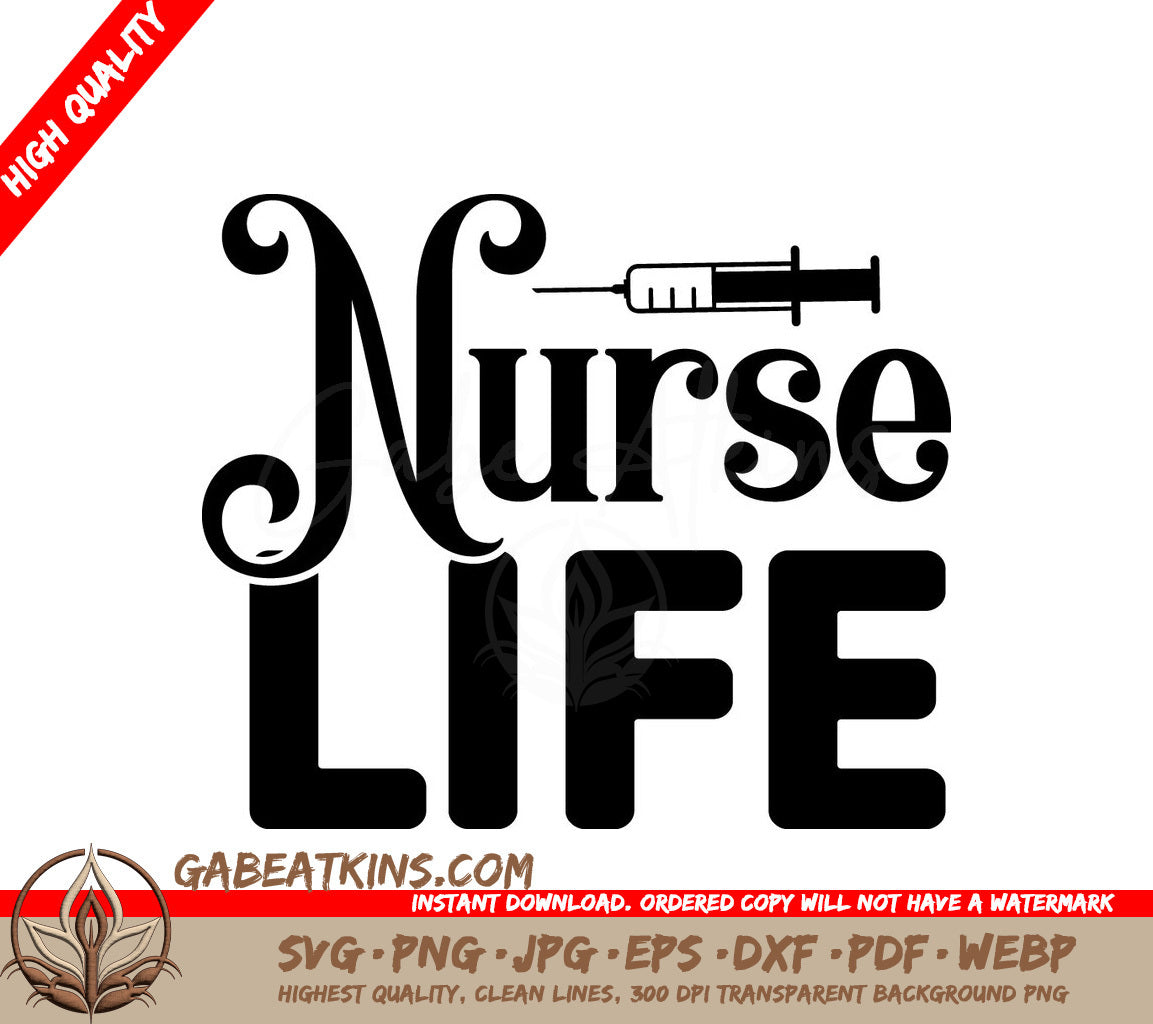 Nurse Life SVG SVG