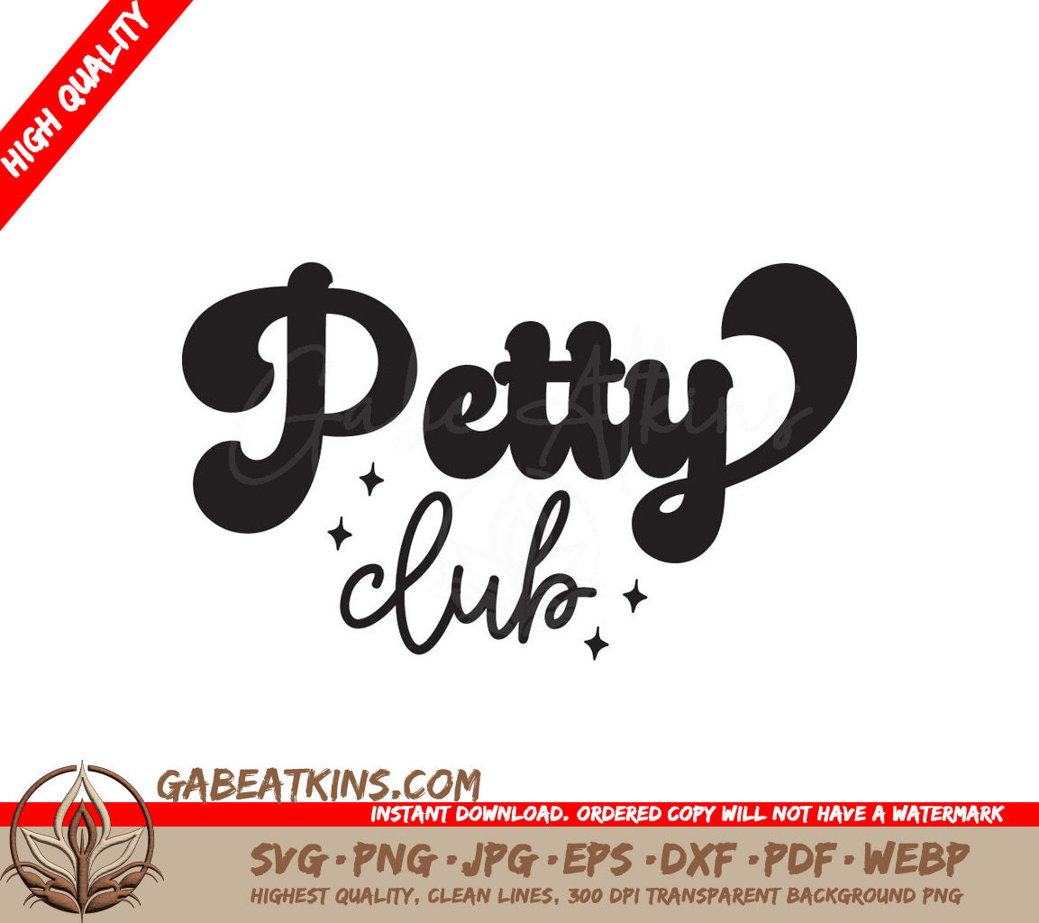 Petty Club SVG SVG