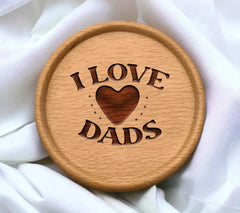 I Love My Dads Heart SVG SVG