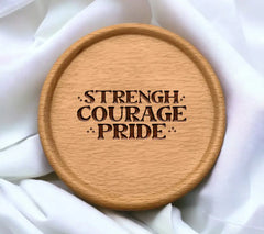 Rainbow Pride Strength Courage SVG SVG