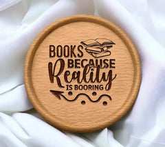 Books Reality Is Boring SVG SVG