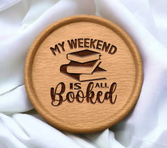 Weekend Booked SVG Sign SVG