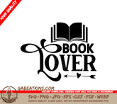 Book Lover SVG SVG