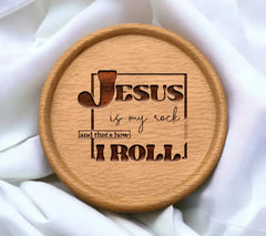 Jesus Is My Rock SVG SVG
