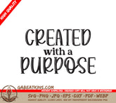 Retro Christian Purpose SVG SVG