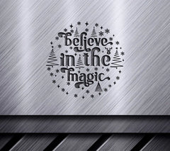 Believe In Magic Christmas SVG SVG