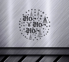 Christmas Ornament Ho Ho Ho SVG SVG