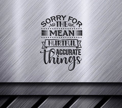 Mean & Accurate Things SVG SVG