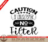 Caution No Filter SVG SVG