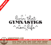 Gymnastics Mom SVG Design SVG
