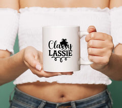 Classy Lassie Shamrock SVG SVG